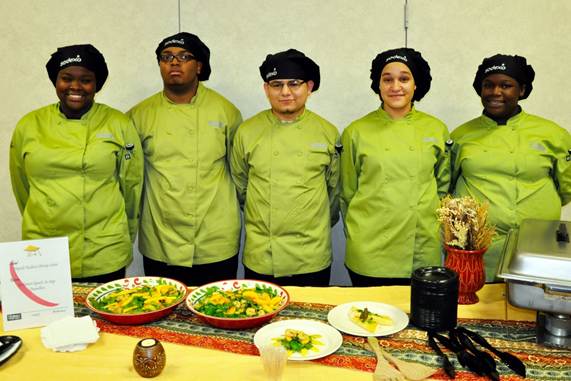 ProStart team places second at Culinary Throwdown