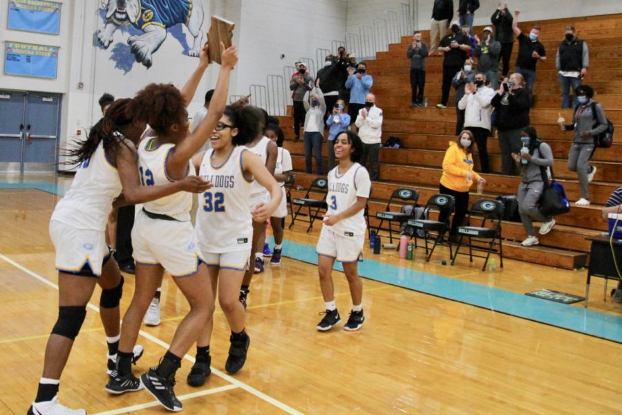 Girls Basketball makes history at Districts